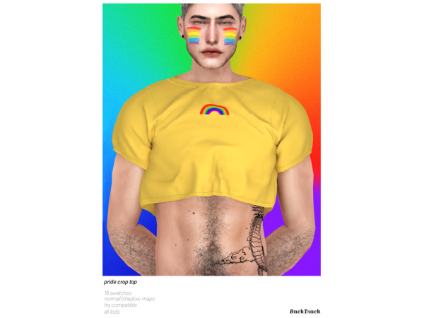 Backtrack’s Bold Pride: Unisex Crop Tops for All (#AlphaCC Collection)