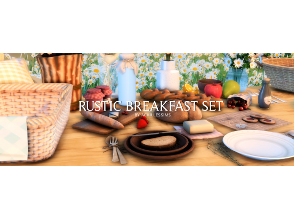 307572 rustic breakfast set sims4 featured image