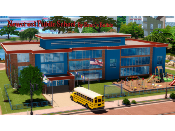 Bean’s Academy Brilliance: Newcrest Public School (AlphaCC, LotsCommunity, Schools, Builds)