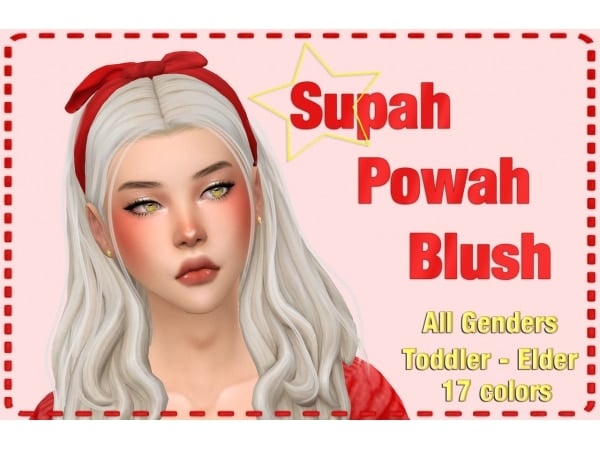 308750 supah powah blush sims4 featured image