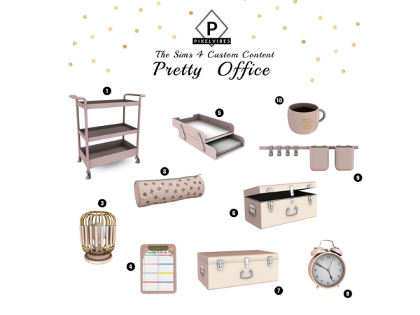 308902 pretty office by pixel vibes sims4 featured image