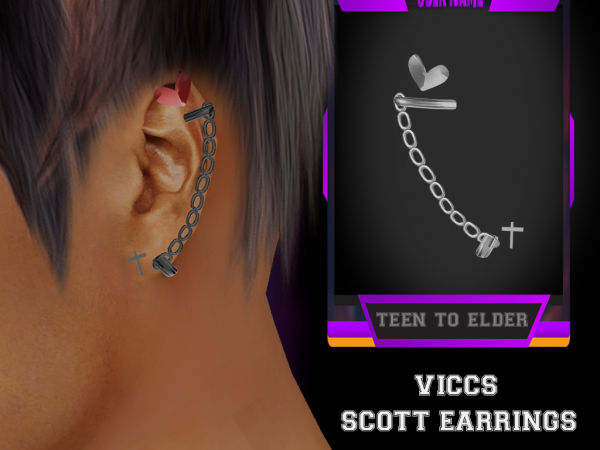 Viccs Scott’s Signature Collection (Teen-Elder) – Diverse Earrings & Piercings