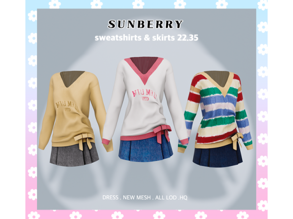 309367 sweatshirts skirts by sunberry sims4 featured image