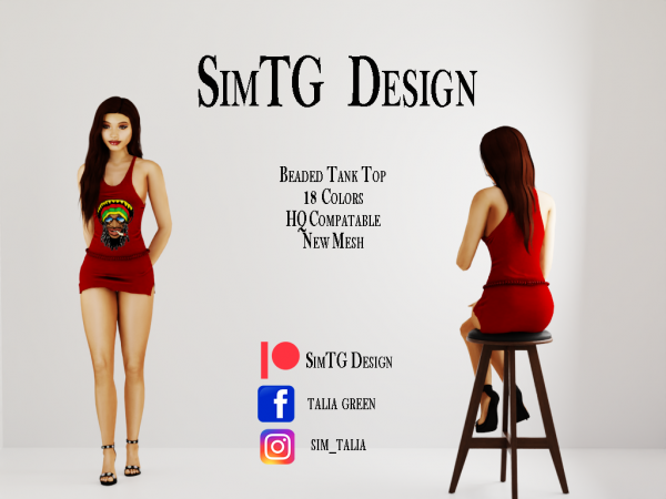 309685 simtg design beaded tank top dress sims4 featured image