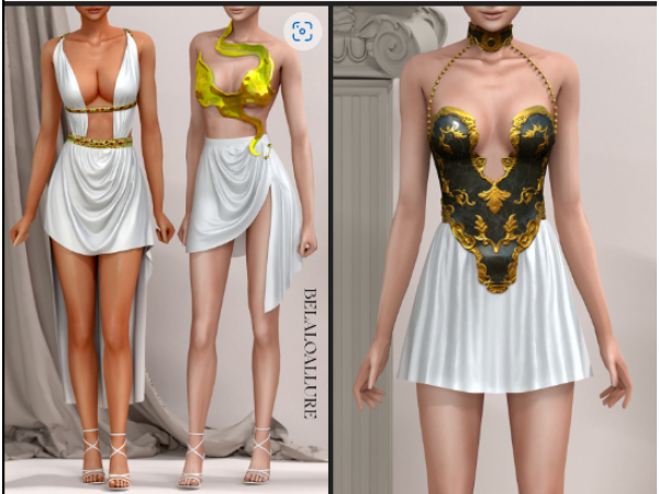 BellaGoddess: Embrace Your Inner Grecian Divinity (Tops, Dresses & Sets)