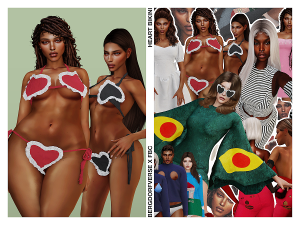 309971 heart bikini fashion brand company official collaboration sims4 featured image