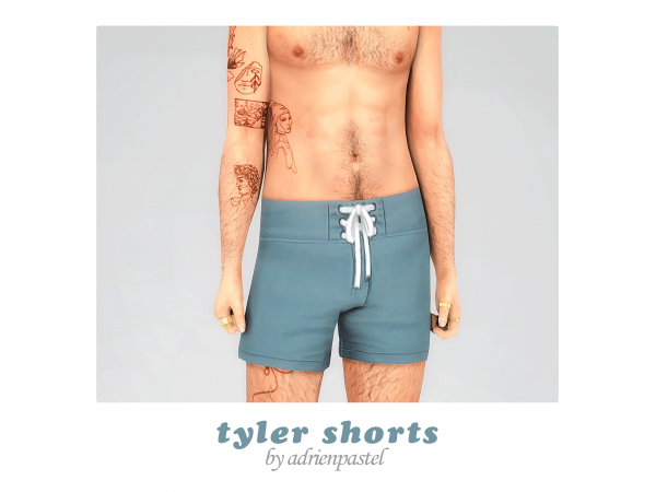 Tyler’s Trendsetters: Chic Male Shorts & Swimwear (Accessories & AlphaCC)