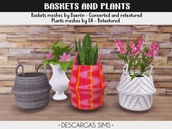 310285 baskets and plants sims4 featured image