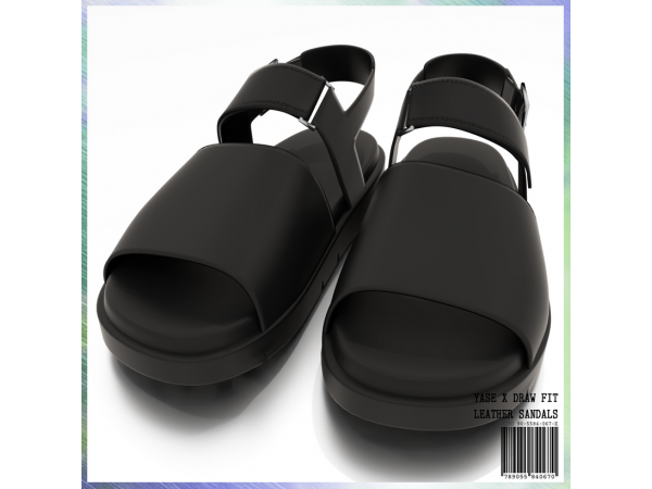 310532 yase x draw fit leather sandals sims4 featured image