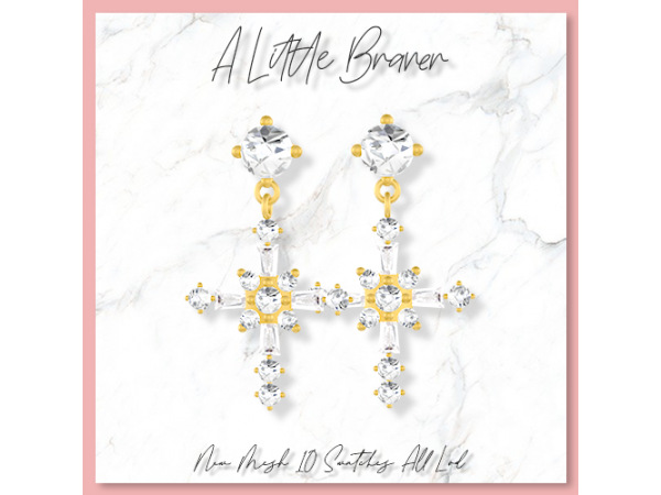 312596 sbe cross crown earrings ver sims4 featured image