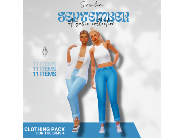 Simsulani’s September Soiree: Essential Apparel Sets & Alpha Hair (Clothing & Gifts)