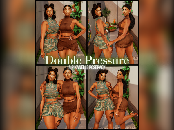 313613 pixanelle double pressure posepack sims4 featured image