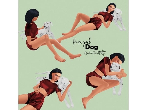 313984 poses dog by psychicpeanutkitty sims4 featured image