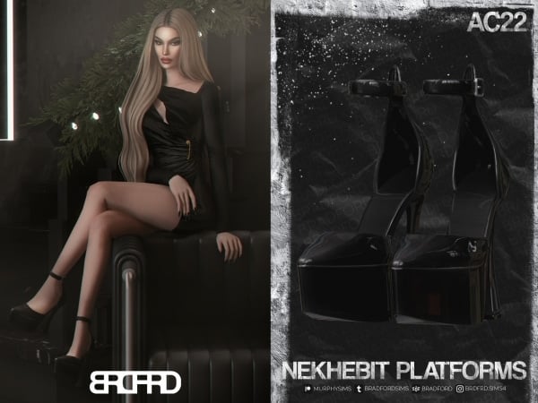 Nekhebit Elegance Heels (AC22 Day 9 –  Platform Heels, Sexy High Heels, Female Fashion Accessories)