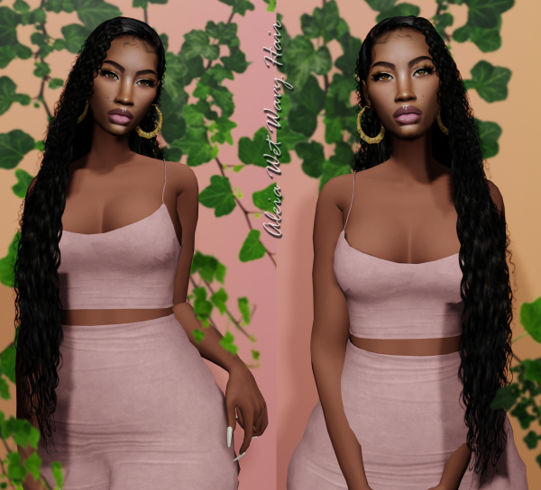 316713 aleia wet wavy hair by xxblacksims sims4 featured image