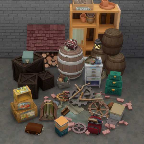 Clutter-Buster’s Dream (Basic Improvement Mod): Essential Storage Accessories for Alphacc Homes
