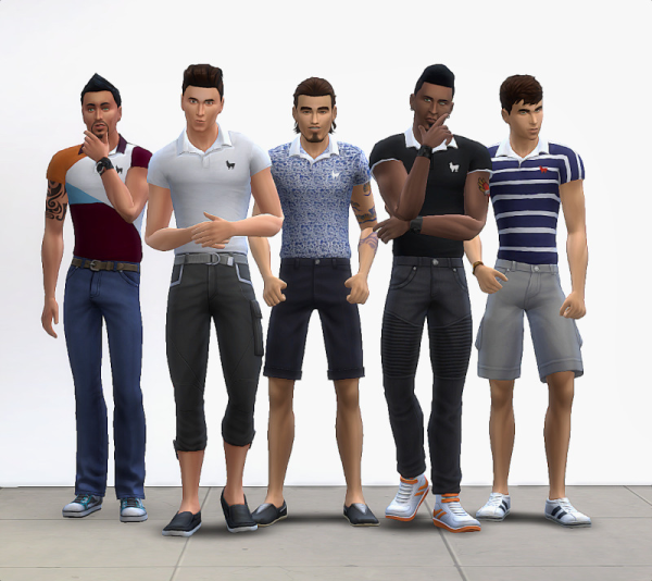 318177 slim fit polo tshirt sims4 featured image