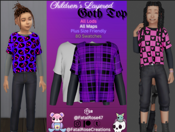 318266 children s layered goth top sims4 featured image