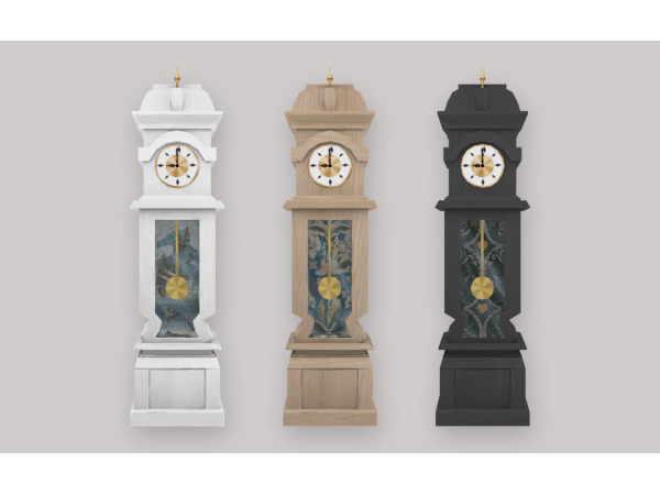 318282 rh x pottery barn heritage grandfather clock by simplistic sims4 featured image