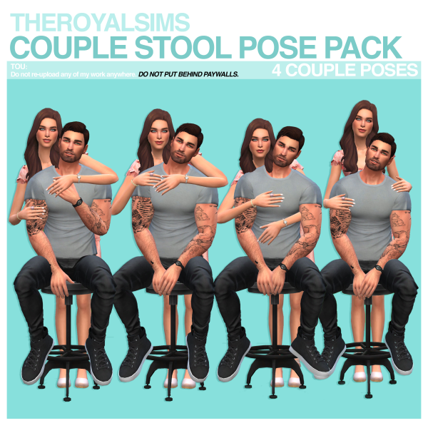318380 theroyalsims couple stool pose pack by the royal sims sims4 featured image