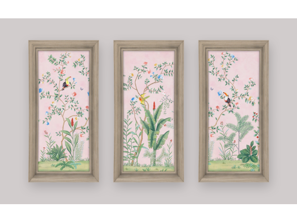 Alphacc Elegance: Silk-Framed Panels for Chic Wall Decor (#Accessories & #PaintingsDeco)