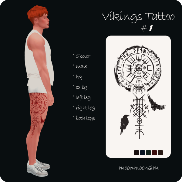 Viking Valor Ink: Unleashing Norse Artistry (#AlphaCC #Tattoos)