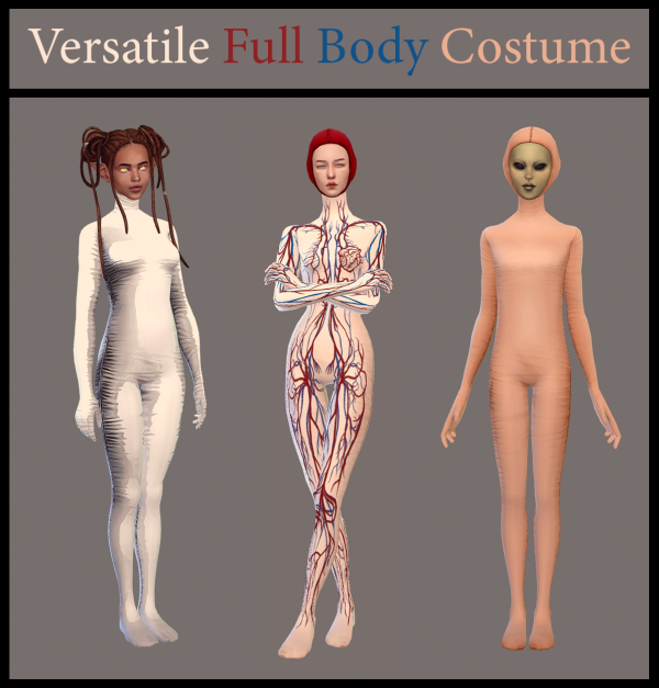 Stamsim’s Spectacle: Versatile Full Body Costume for Alpha Females (Outfit & Set)