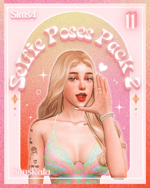 320722 simskala selfie poses pack 2 by sims kala sims4 featured image