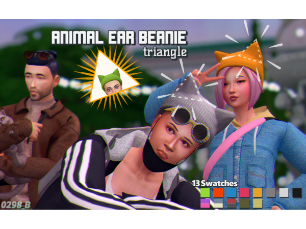321541 animal ear beanie triangle sims4 featured image