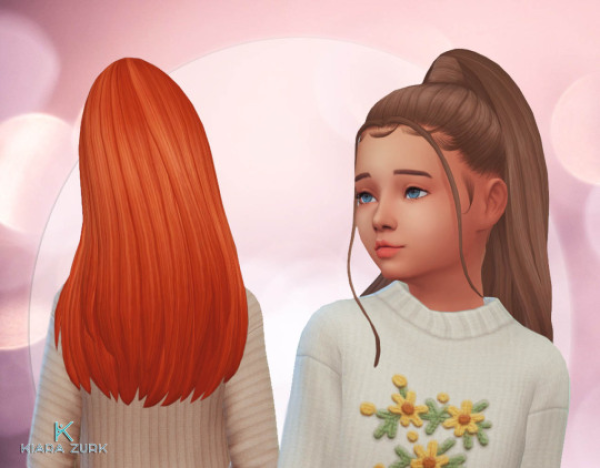 321690 penny ponytail for girls sims4 featured image