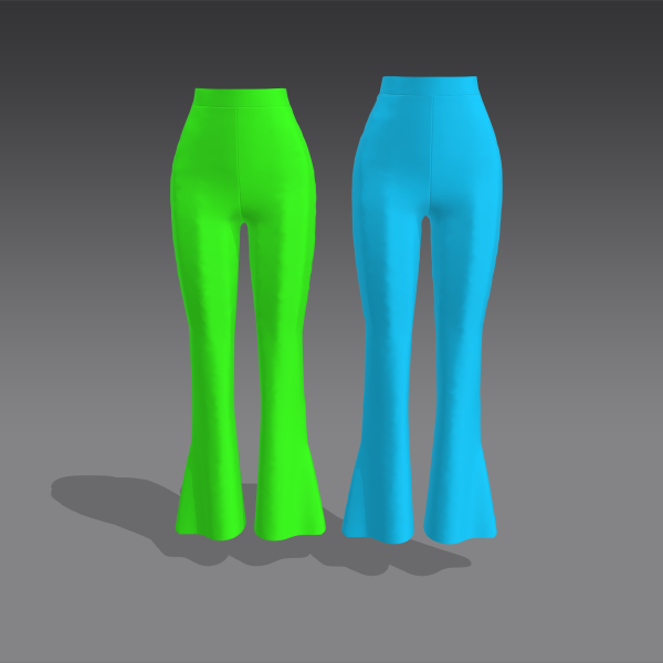 Sims4Snow’s Spectrum Slacks (Vibrant Women’s Pants Collection – Alpha CC)