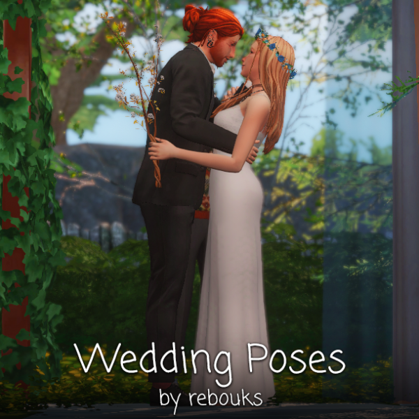 325071 wedding poses by rebouks sims4 featured image