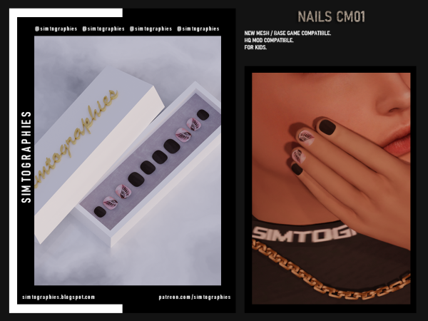 325100 nails cm01 sims4 featured image
