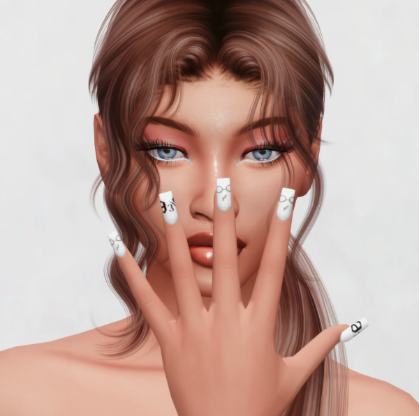 325583 nails set harry potter 1 by sims4snow sims4 featured image