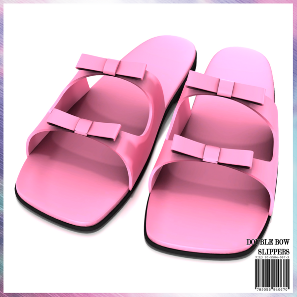 325872 double bow slippers sims4 featured image