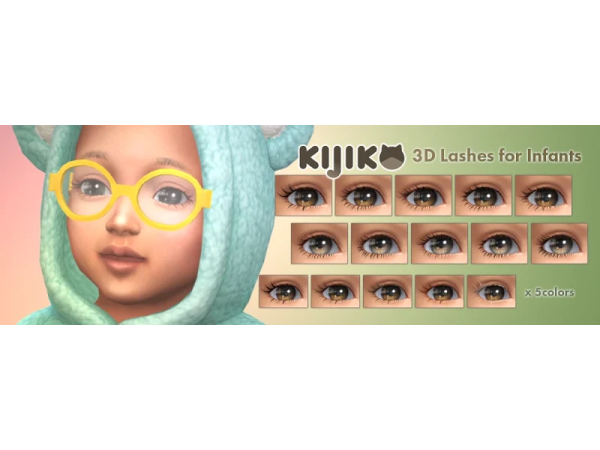 325895 3d lashes for infants skin detail version by kijiko sims4 featured image