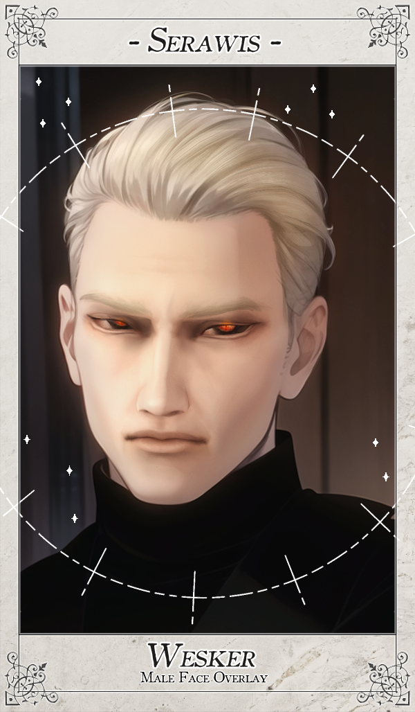 326551 serawis wesker face overlay sims4 featured image