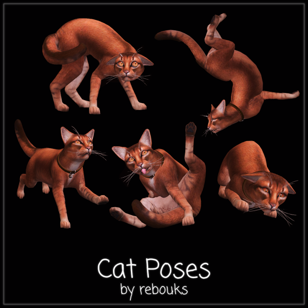 326610 cat poses by rebouks sims4 featured image