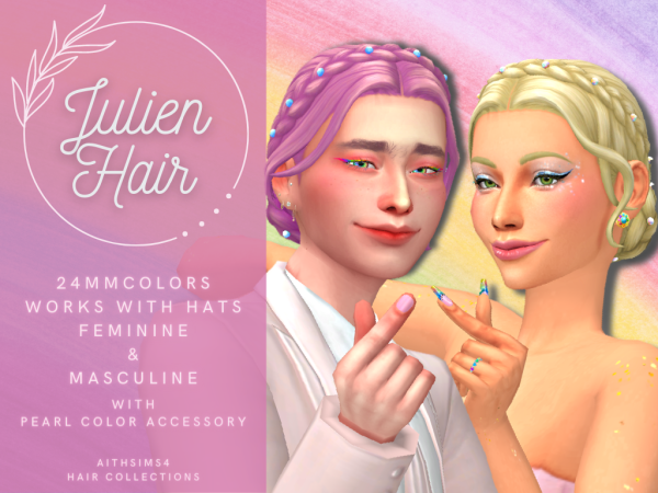 Julien’s Elegance (AlphaCC Female Updo Hairstyle Collection)