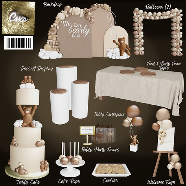 327231 cozy bear baby shower pack by cecesimsxo sims4 featured image