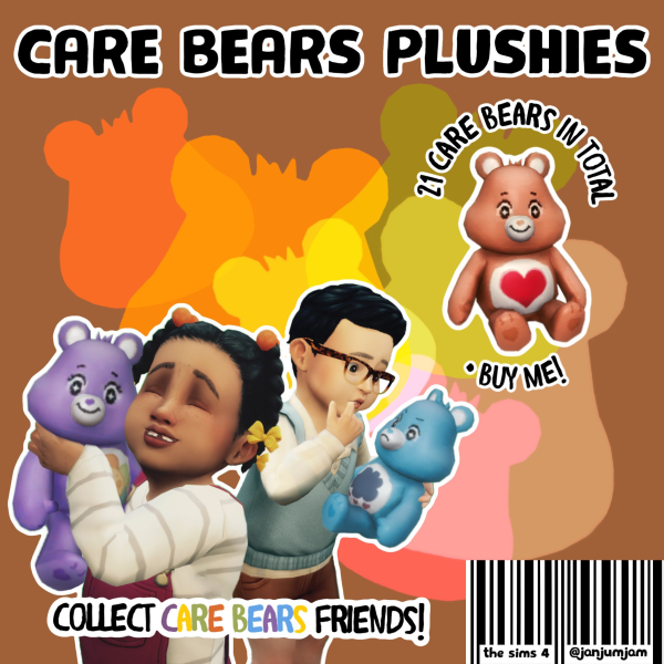 327899 care bears plushies by janjumjam sims4 featured image