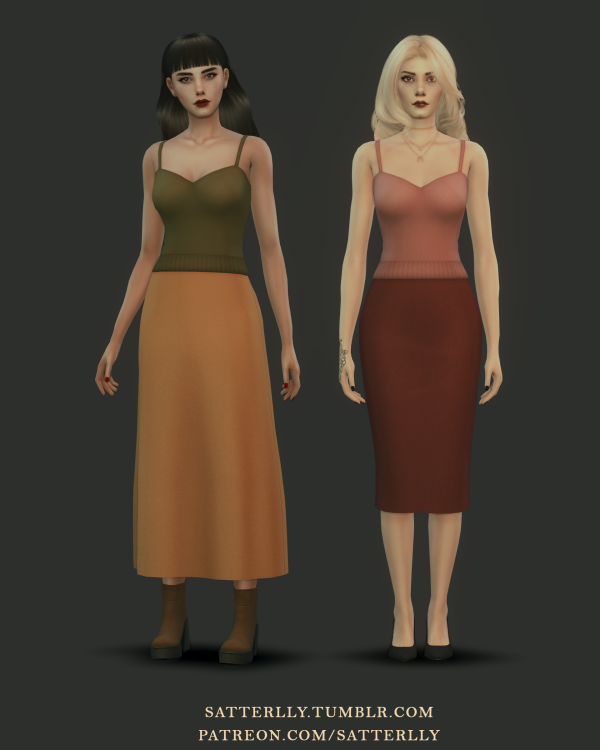 328745 knit tank top and midi skirt by satterlly sims4 featured image