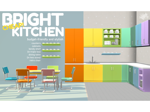329054 bright cheap kitchen by leaf motif sims4 featured image