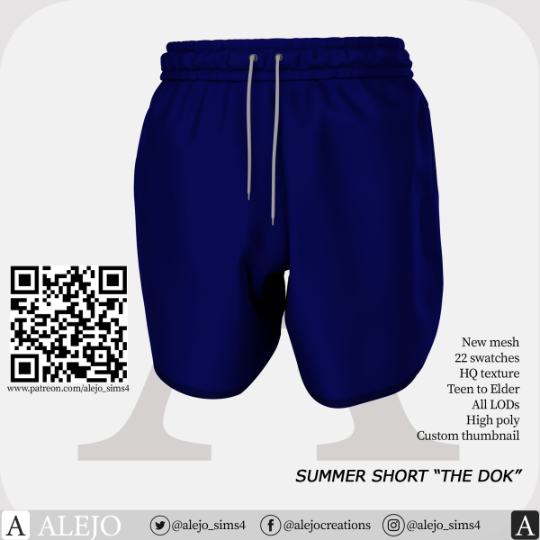 SunSplash Styles: Essential Summer Shorts & Accessories (AlphaCC Male Collection)