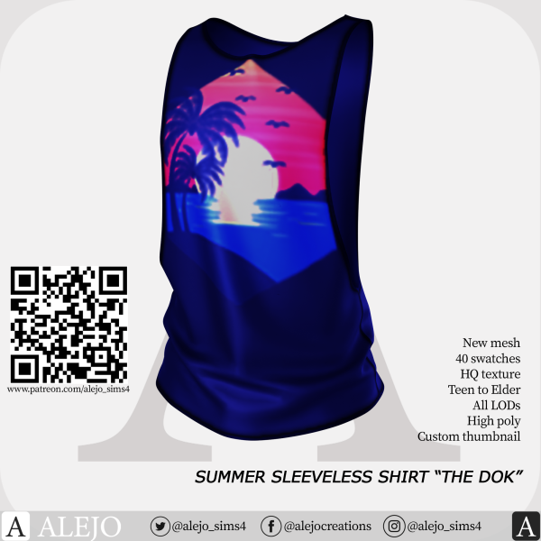 329333 summer sleeveless shirt sims4 featured image