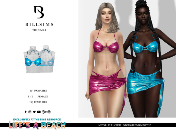 329453 life s a beach metallic ruched underwired bikini top ts4 sims4 featured image