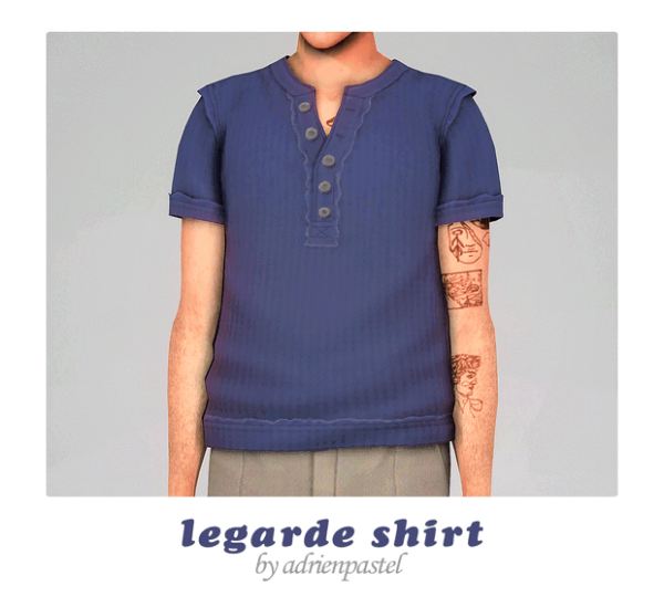AdrienPastel’s LeGarde: The Ultimate Shirt Collection (Tops, Tees & Sets for Men)