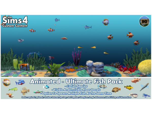 329885 127881 new mod animated ultimate fish pack 127881 by bakiegaming sims4 featured image