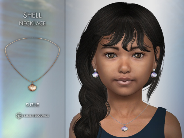 331055 shell necklace child sims4 featured image