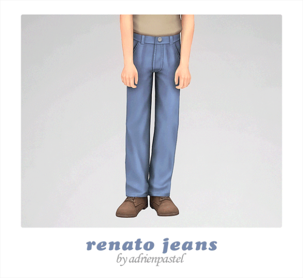 Renato’s Rascals: AdrienPastel’s Trendy Kids Jeans Collection (AlphaCC)